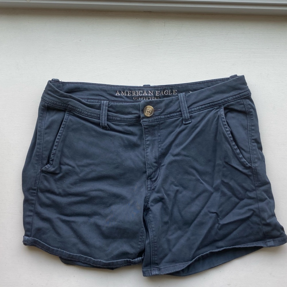 American Eagle Outfitters dark blue shorts size 6.
